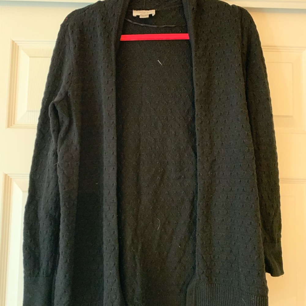 BLACK LOFT CARDIGAN 🌞
